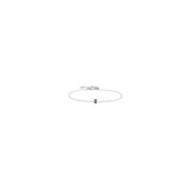Bracciale con zircone baguette