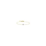 Bracciale con zircone baguette