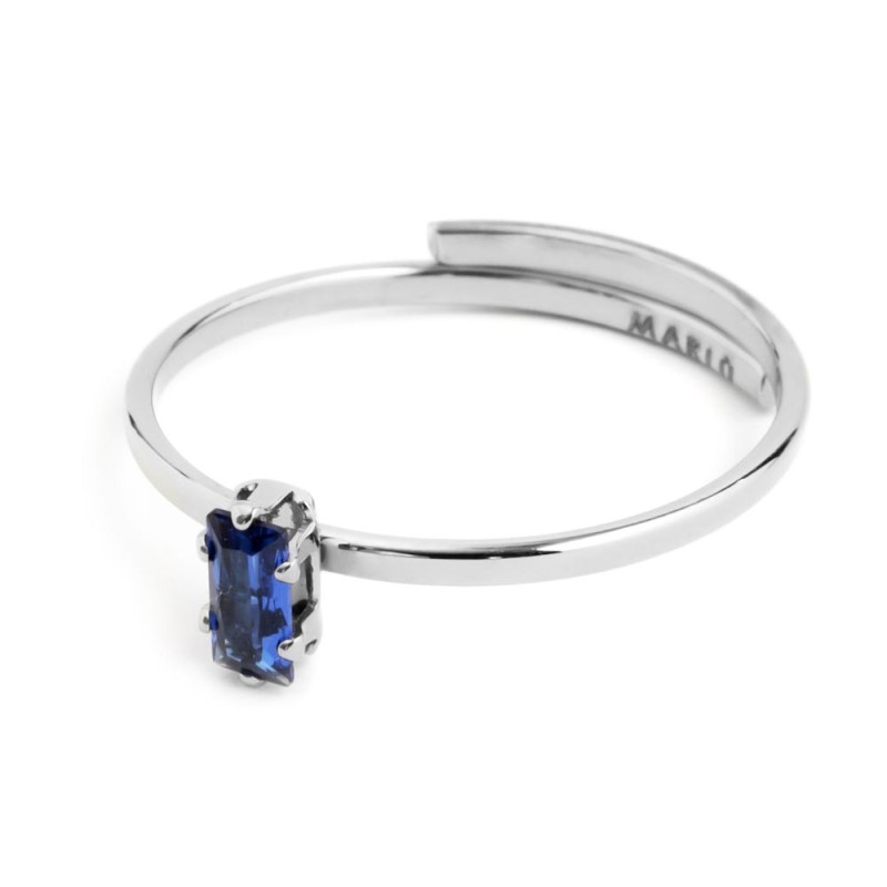 AN TG12 REGOL CON CUBIC ZIRCONIA BAUGETTE