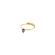 AN TG12 REGOL CON CUBIC ZIRCONIA BAUGETTE