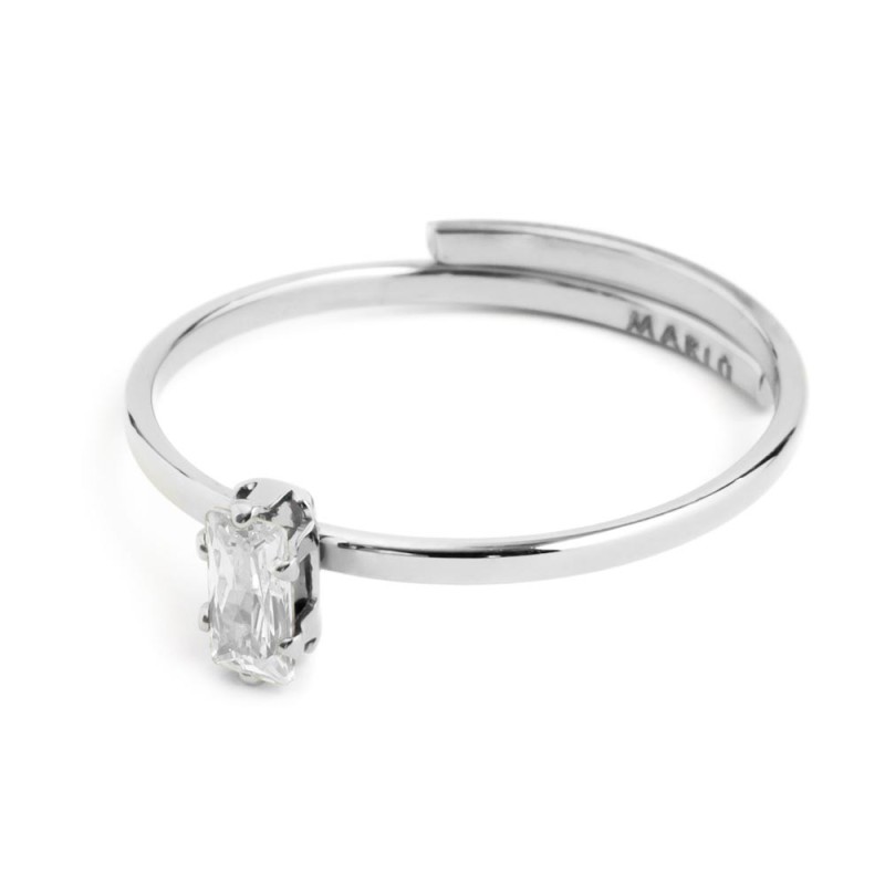 AN TG12 REGOL CON CUBIC ZIRCONIA BAUGETTE
