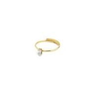 AN TG12 REGOL CON CUBIC ZIRCONIA BAUGETTE