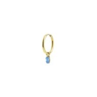 OR MONO 15,85MM CON PEND CUBIC ZIRCONIA BAUGETTE