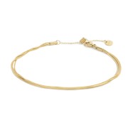 CAVIGLIERA MUTLIFILO CATENA SNAKE QUADRATA