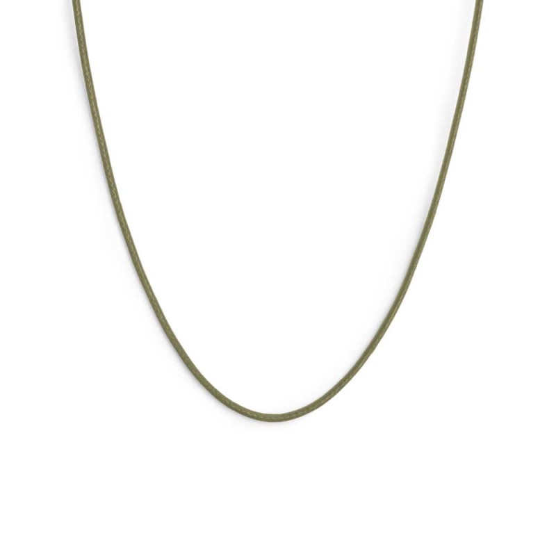 Bracciale cordino cerato trasformabile in collana