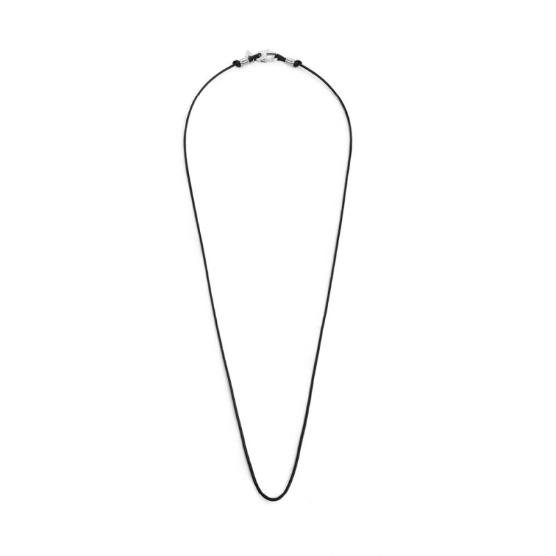 Bracciale cordino cerato trasformabile in collana