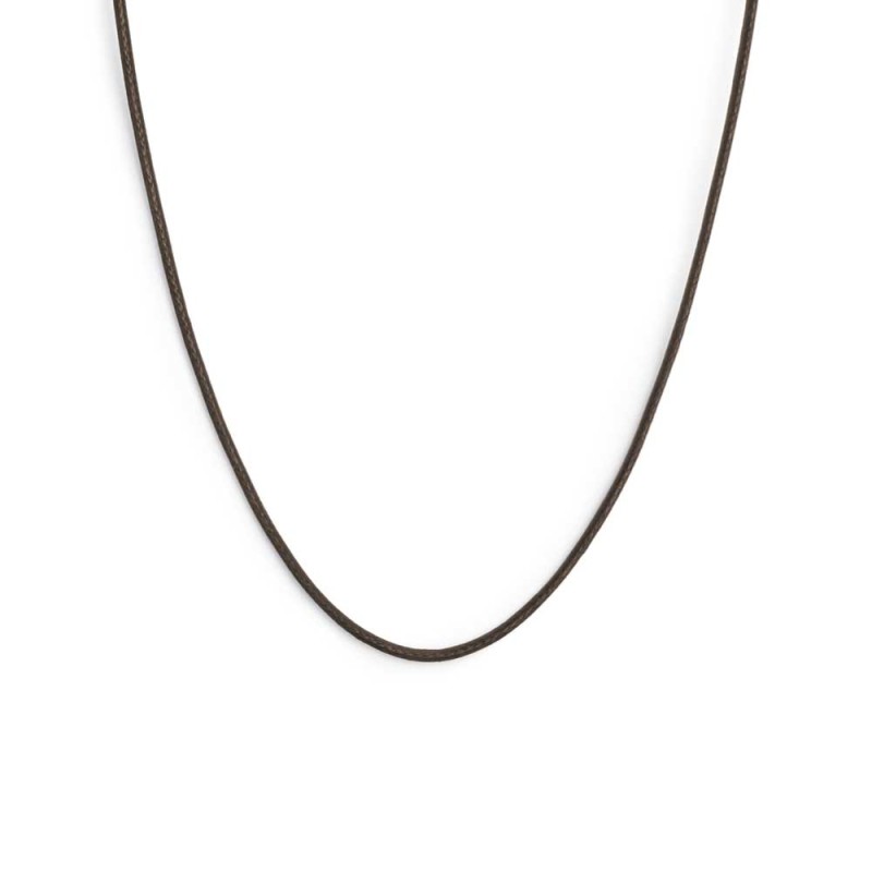 Bracciale cordino cerato trasformabile in collana