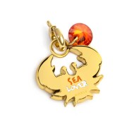 CH GRANCHIO CON SMALTO ARANCIO