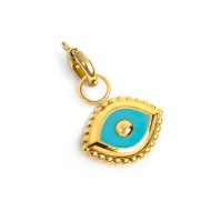 CH OCCHIO CON CRISTALLO BLU