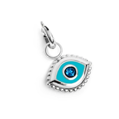 CH OCCHIO CON CRISTALLO BLU
