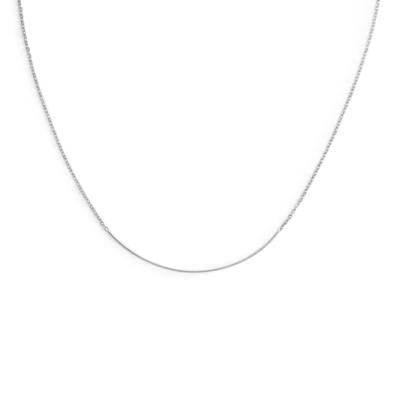 COLLANA ACC CON CAT CUTTING CROSS CON CENTRALE FILO RIGIDO