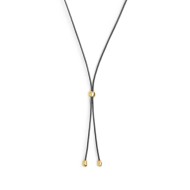 Collana cordino a laccio