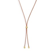 Collana cordino a laccio