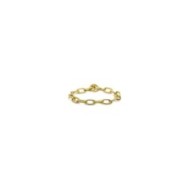 Bracciale catena maglia larga