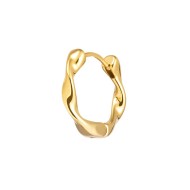Orecchino a cerchio ritorto 1,9cm