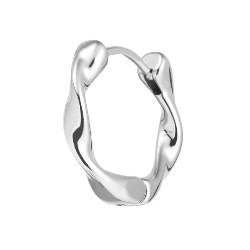 Orecchino a cerchio ritorto 1,9cm