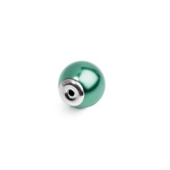 Chiusura orecchini perla rivestita 8mm