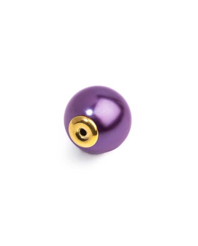 Chiusura orecchini perla rivestita 10mm
