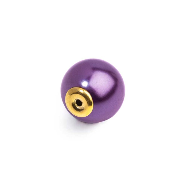 Chiusura orecchini perla rivestita 10mm