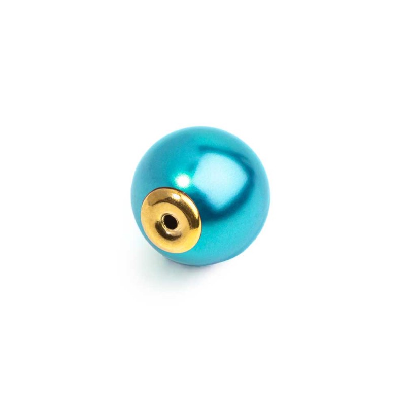 CHIUSURA PERLA RIVESTITA DIAMETRO 10 MM