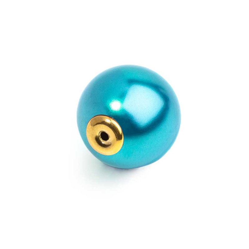 Chiusura orecchini perla rivestita 12mm