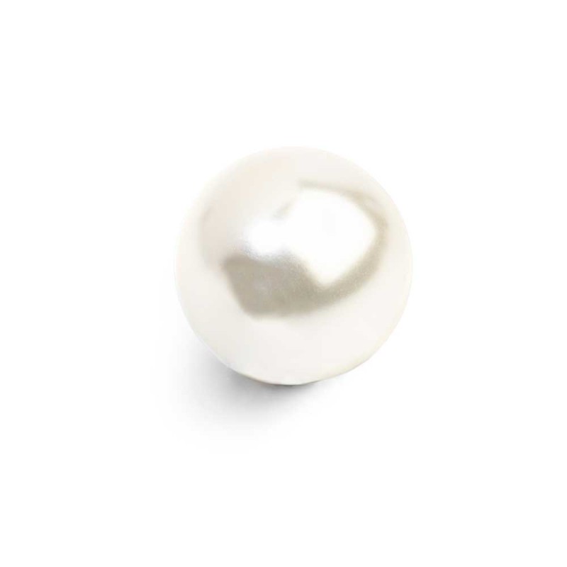 CHIUSURA PERLA RIVESTITA DIAMETRO 12 MM