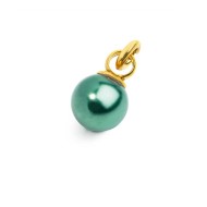 CHARM PERLA RIVESTITA D8MM