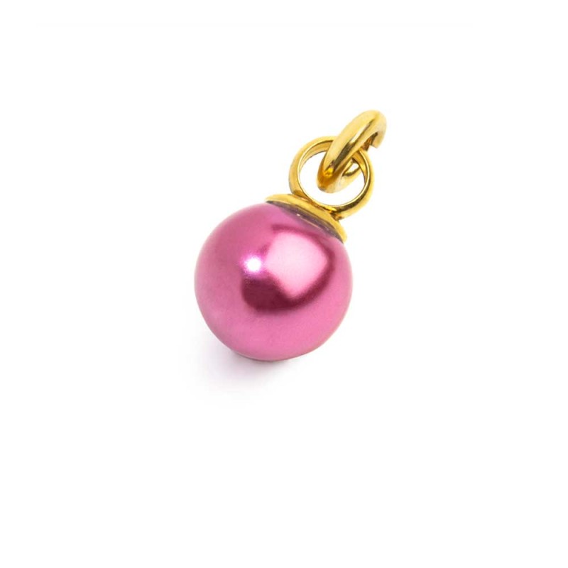 CHARM PERLA RIVESTITA D8MM