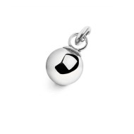 Charm perla rivestita 8mm