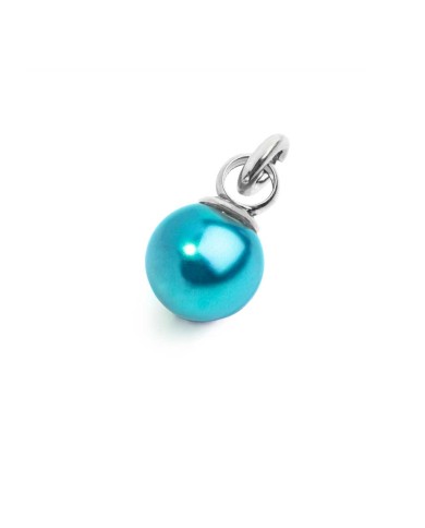 Charm perla rivestita 8mm