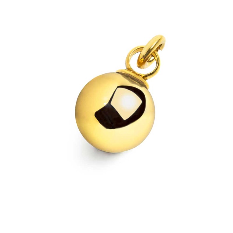 Charm perla rivestita 10mm