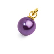 Charm perla rivestita 10mm