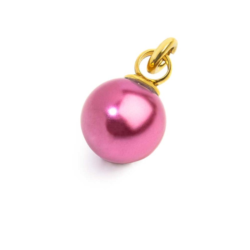 CHARM PERLA RIVESTITA D10MM