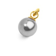 Charm perla rivestita 10mm