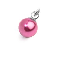 Charm perla rivestita 10mm