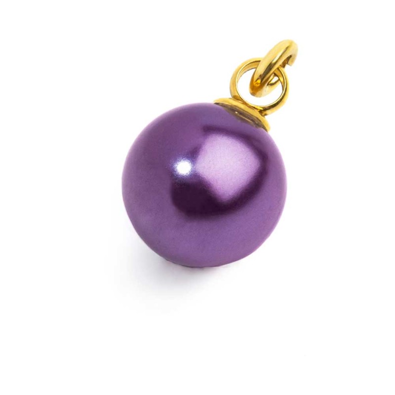 CHARM PERLA RIVESTITA D12MM