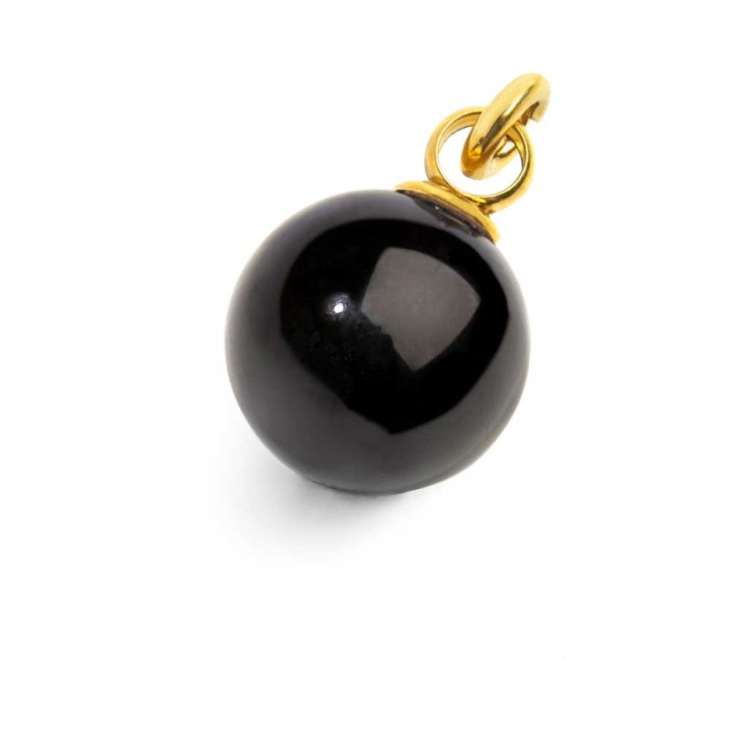 Charm perla rivestita 12mm