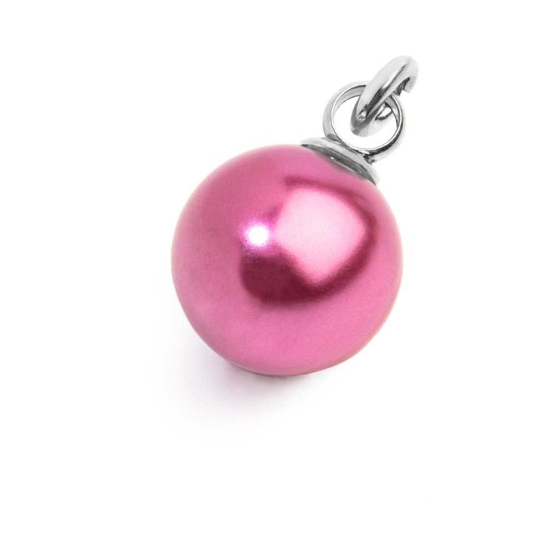 Charm perla rivestita 12mm