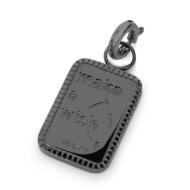 Charm soffione rettangolare