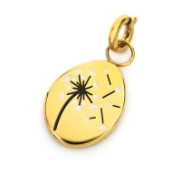 Charm soffione ovale