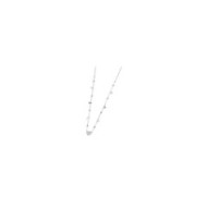 Collana cuore madreperla con sfere e zirconi