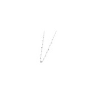 Collana cuore madreperla con sfere e zirconi