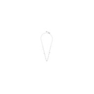 Collana cuore madreperla con sfere e zirconi