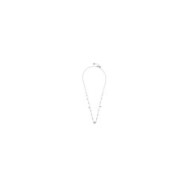 Collana cuore madreperla con sfere e zirconi
