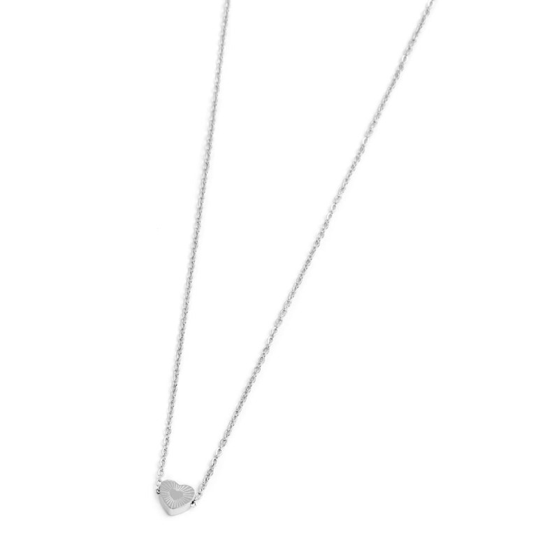 COLLANA CON CUORE IN MADRE PERLA