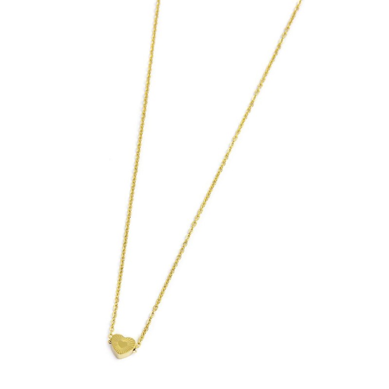 COLLANA CON CUORE IN MADRE PERLA