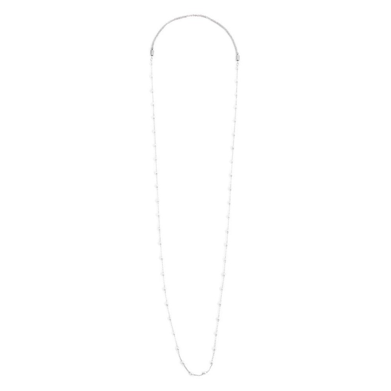 Collana catena con perle