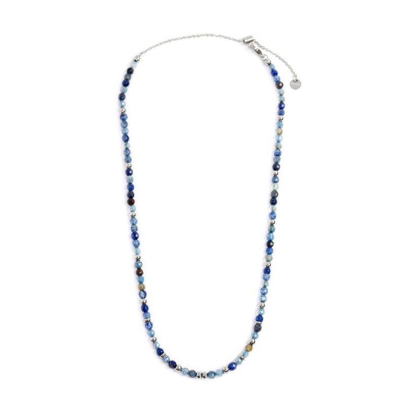 COLLANA CON SFERE AGATA