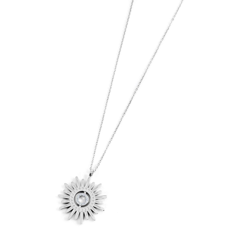 COLLANA CON PENDENTE SOLE 30MM