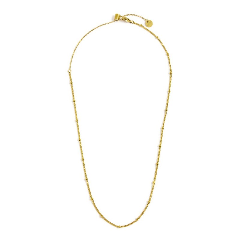 Collana grumetta con sfere